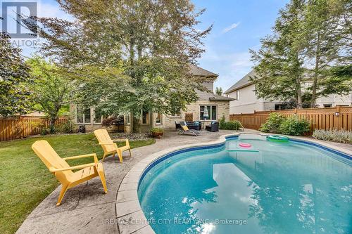 2 Havenwood Way, London North (North O), ON - Outdoor With In Ground Pool With Backyard