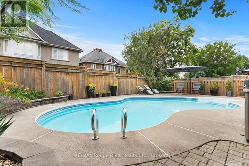52 Mortimer Crescent, Ajax (Central West), ON - Outdoor With In Ground Pool With Backyard