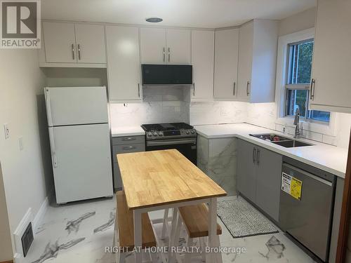 Updated Kitchen - 309 Queen Mary Drive, Oakville, ON - Indoor Photo Showing Kitchen With Double Sink