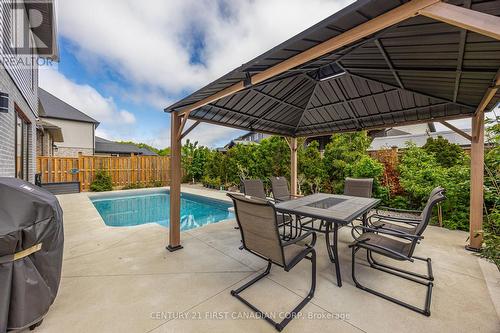 2190 Bakervilla Street, London South (South V), ON - Outdoor With In Ground Pool With Deck Patio Veranda With Exterior