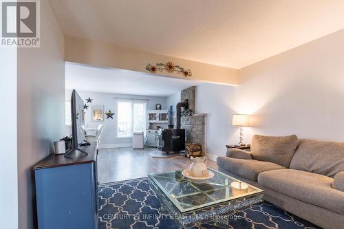 460 Pigden Road, Madoc, ON - Indoor Photo Showing Living Room With Fireplace