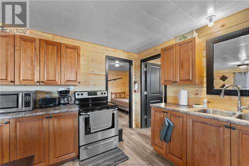 30 Caron Road, Lavigne, ON - Indoor Photo Showing Kitchen With Double Sink