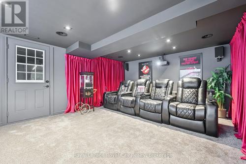 Media theatre room will please all ages. - 33 Edgehill Drive, Guelph (Exhibition Park), ON - Indoor