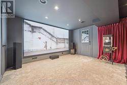 132 inch screen with theatre sound - 