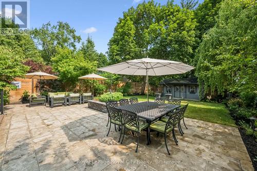 40x20 patio with multiple seating areas - 33 Edgehill Drive, Guelph (Exhibition Park), ON - Outdoor With Deck Patio Veranda