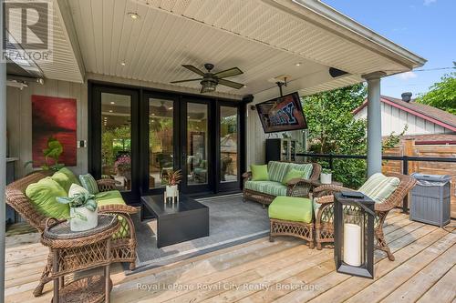 Make the most of family time. - 33 Edgehill Drive, Guelph (Exhibition Park), ON - Outdoor With Deck Patio Veranda With Exterior