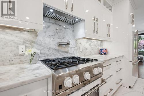 Bluestar gas stove comes with a never used griddle - 33 Edgehill Drive, Guelph (Exhibition Park), ON - Indoor Photo Showing Kitchen With Upgraded Kitchen
