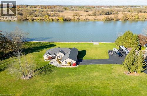 1140 River Road, Cayuga, ON - Outdoor With Body Of Water With View
