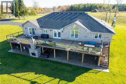 1140 River Road, Cayuga, ON - Outdoor With Deck Patio Veranda
