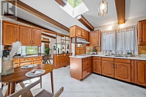 2 Churchill Street, Kingston (Central City West), ON - Indoor Photo Showing Kitchen With Double Sink