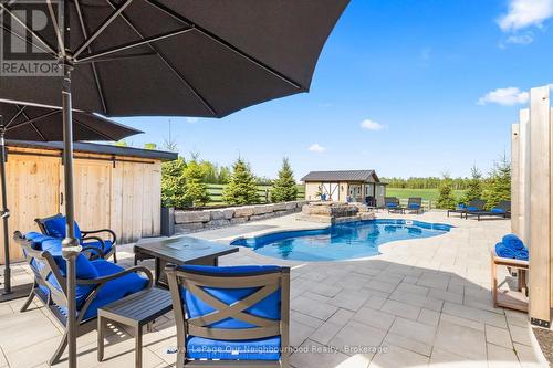 771 Traceys Hill Road, Kawartha Lakes (Emily), ON - Outdoor With In Ground Pool With Deck Patio Veranda With Exterior