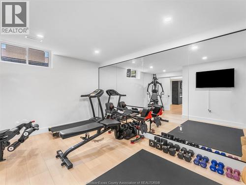 293 Xavier Circle, Lakeshore, ON - Indoor Photo Showing Gym Room