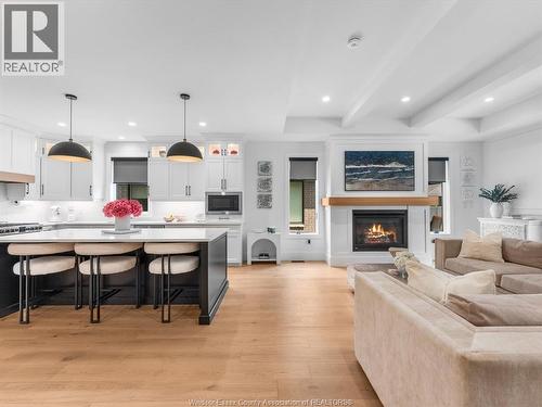 293 Xavier Circle, Lakeshore, ON - Indoor Photo Showing Other Room With Fireplace