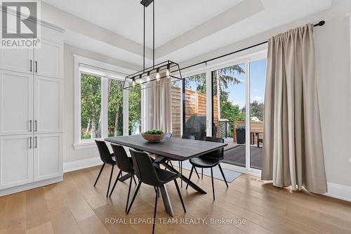 Generous eating area - 10 B Brigade Avenue, Ottawa, ON - Indoor Photo Showing Dining Room