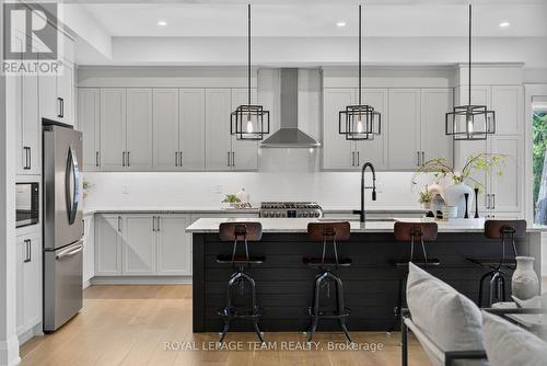 Abundant cabinetry - 10 B Brigade Avenue, Ottawa, ON - Indoor Photo Showing Kitchen With Upgraded Kitchen