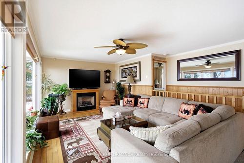 6588 Tree Haven Road, South Glengarry, ON - Indoor Photo Showing Living Room With Fireplace