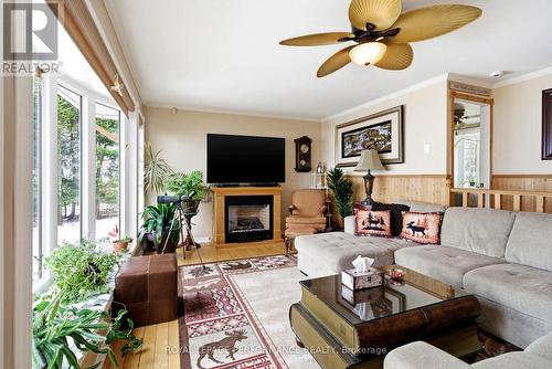 6588 Tree Haven Road, South Glengarry, ON - Indoor Photo Showing Living Room With Fireplace
