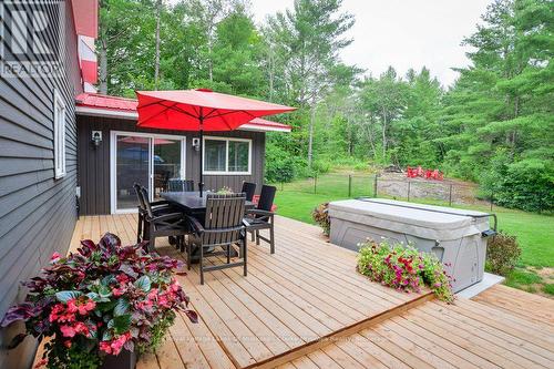 1572 Laughlin Falls Road, Severn, ON - Outdoor With Deck Patio Veranda With Exterior