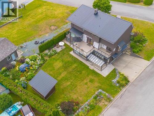 3436 Cariboo Ave, Powell River, BC - Outdoor With Deck Patio Veranda With View
