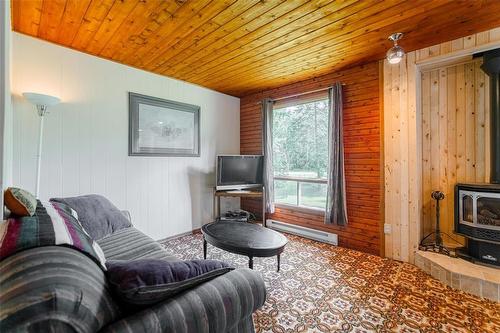 49 Johnnys Drive, Alexander, MB - Indoor Photo Showing Living Room With Fireplace