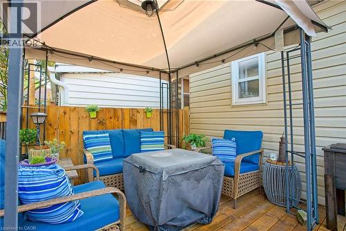 34 Poplar Avenue, Hamilton, ON - Outdoor With Deck Patio Veranda With Exterior