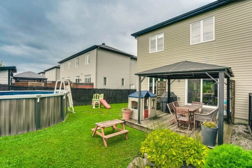 Courtyard - 224 Rue De La Sève, Gatineau (Gatineau), QC - Outdoor With Above Ground Pool With Backyard With Exterior