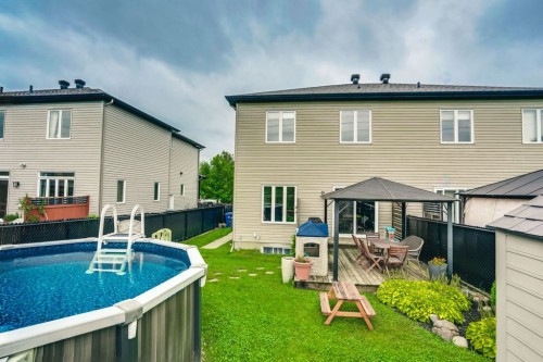 Courtyard - 224 Rue De La Sève, Gatineau (Gatineau), QC - Outdoor With Above Ground Pool With Exterior