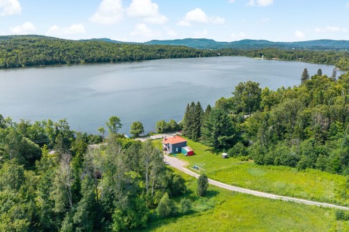 Aerial View - 215  - 217 Ch. Paquette, Mont-Tremblant, QC - Outdoor With Body Of Water With View