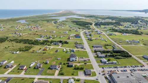 Aerial View - 604 Ch. Des Caps, Les Îles-De-La-Madeleine, QC - Outdoor With View