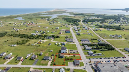 Aerial View - 604 Ch. Des Caps, Les Îles-De-La-Madeleine, QC - Outdoor With View
