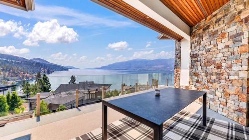 1610 Granite Road, Lake Country, BC - Outdoor With Body Of Water With Deck Patio Veranda With View