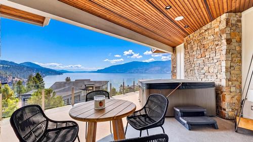 1610 Granite Road, Lake Country, BC - Outdoor With Body Of Water With Deck Patio Veranda With Exterior