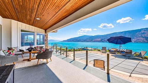 1610 Granite Road, Lake Country, BC - Outdoor With Body Of Water With Deck Patio Veranda With Exterior
