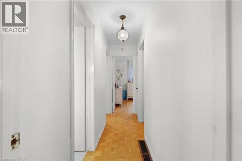 HALLWAY TO BEDROOMS AND BATHROOM - 591 Mohawk Road W, Hamilton, ON - Indoor Photo Showing Other Room