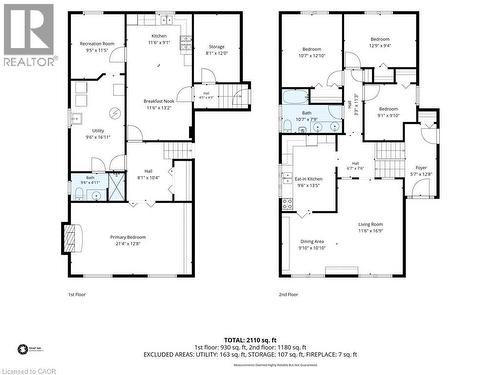 MAIN AND LOWER LEVEL FLOOR PLANS - 591 Mohawk Road W, Hamilton, ON - Other
