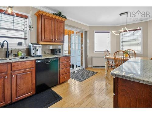 80 Abercrombie Loop, Abercrombie, NS - Indoor Photo Showing Kitchen With Double Sink