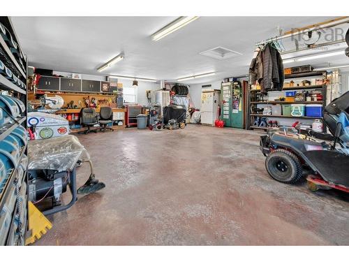 80 Abercrombie Loop, Abercrombie, NS - Indoor Photo Showing Garage