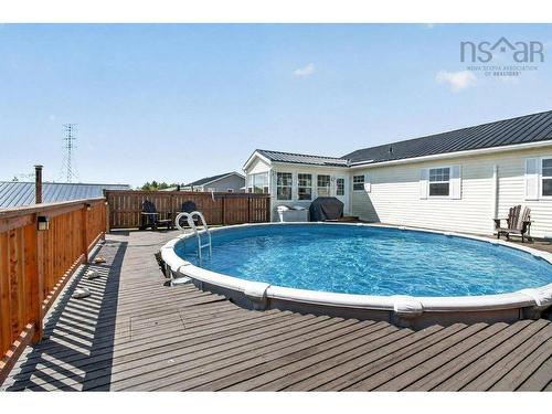 80 Abercrombie Loop, Abercrombie, NS - Outdoor With Above Ground Pool