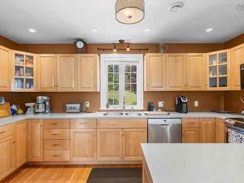 119 Indian Path Road, Indian Path, NS - Indoor Photo Showing Kitchen With Double Sink