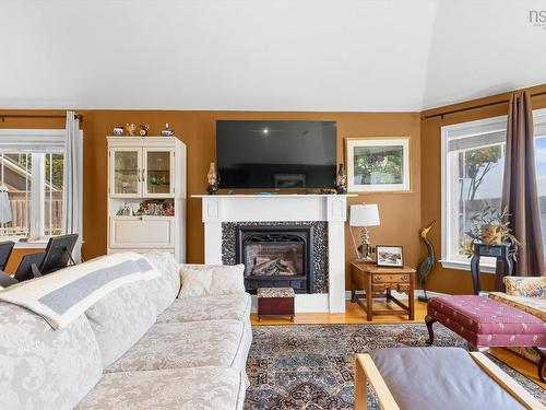 119 Indian Path Road, Indian Path, NS - Indoor Photo Showing Living Room With Fireplace