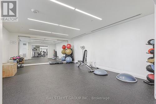 603 - 3600 Highway 7 Road, Vaughan, ON - Indoor Photo Showing Gym Room