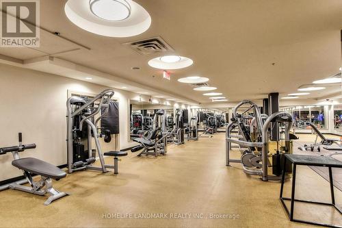 3508 - 80 Absolute Avenue, Mississauga, ON - Indoor Photo Showing Gym Room