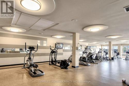 3508 - 80 Absolute Avenue, Mississauga, ON - Indoor Photo Showing Gym Room