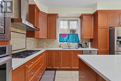 80 Durango Drive, Brampton, ON - Indoor Photo Showing Kitchen With Double Sink
