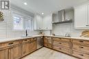 Custom kitchen - 85 Bonnyview Drive, Toronto, ON  - Indoor Photo Showing Kitchen With Double Sink 