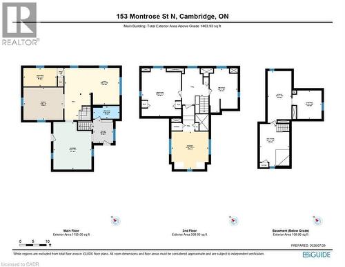 Floor plan - 153 Montrose Street N, Cambridge, ON - Other