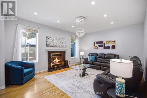 1165 Klondike Road, Ottawa, ON - Indoor Photo Showing Living Room With Fireplace
