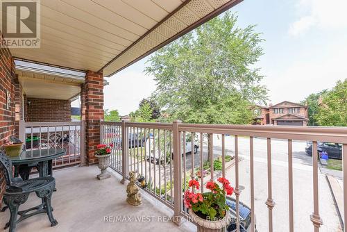 Front balcony off the living room - 181 Misty Meadow Drive, Vaughan, ON - Outdoor With Deck Patio Veranda With Exterior