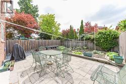 Backyard sitting area - 