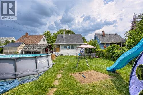 139 Glassco Avenue N, Hamilton, ON - Outdoor With Above Ground Pool